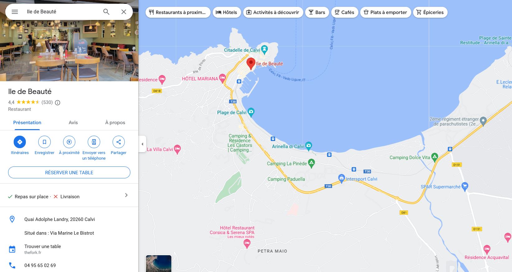 ile de beauté calvi